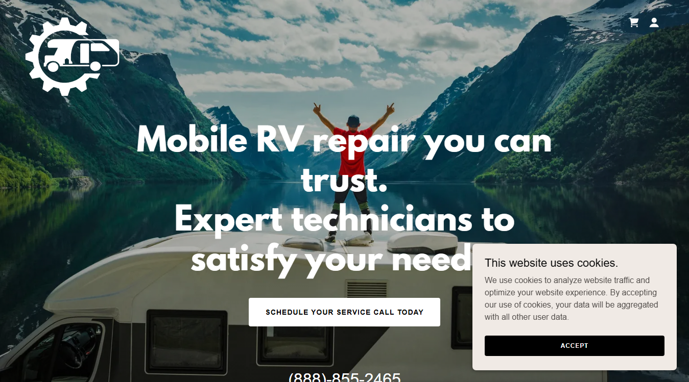 Screenshot of 24 HR RV - Mobile Repair Service