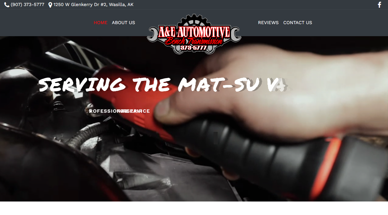Screenshot of A&E Automotive LLC