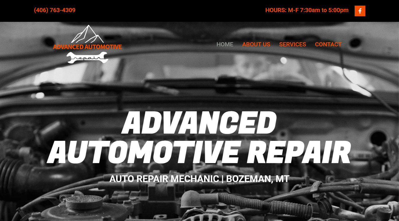 Screenshot of Advanced Automotive Repair