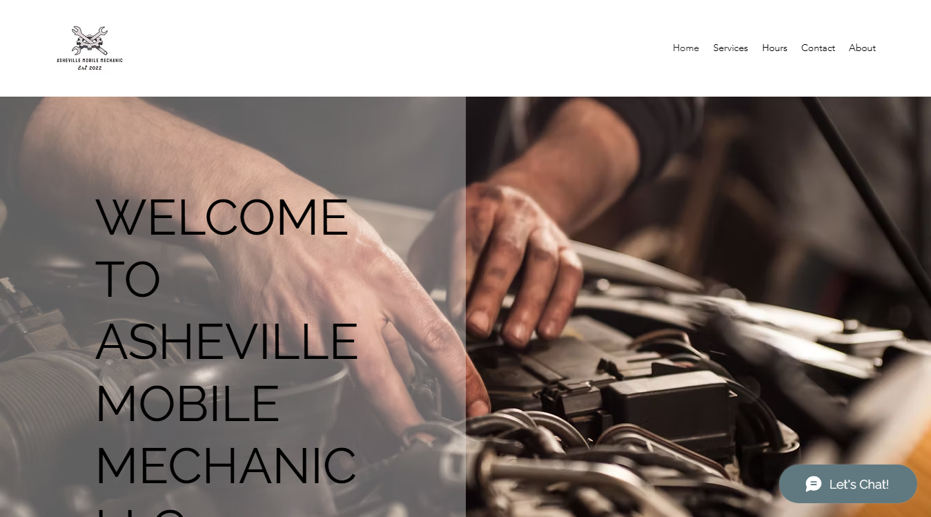 Screenshot of Asheville Mobile Mechanic