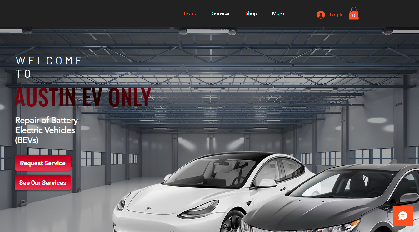 Screenshot of Austin EV Only