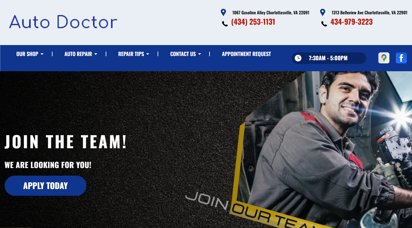 Screenshot of Auto Doctor