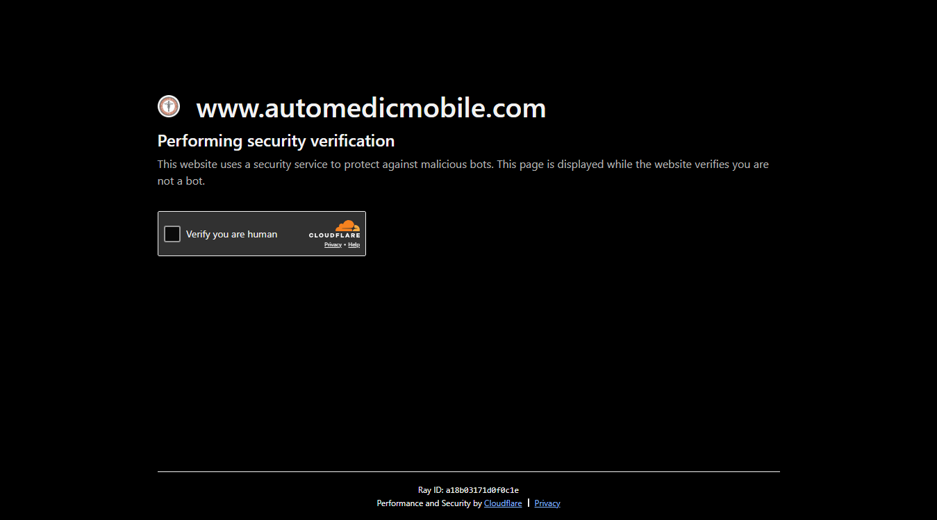 Screenshot of Auto Medic Mobile Mechanics