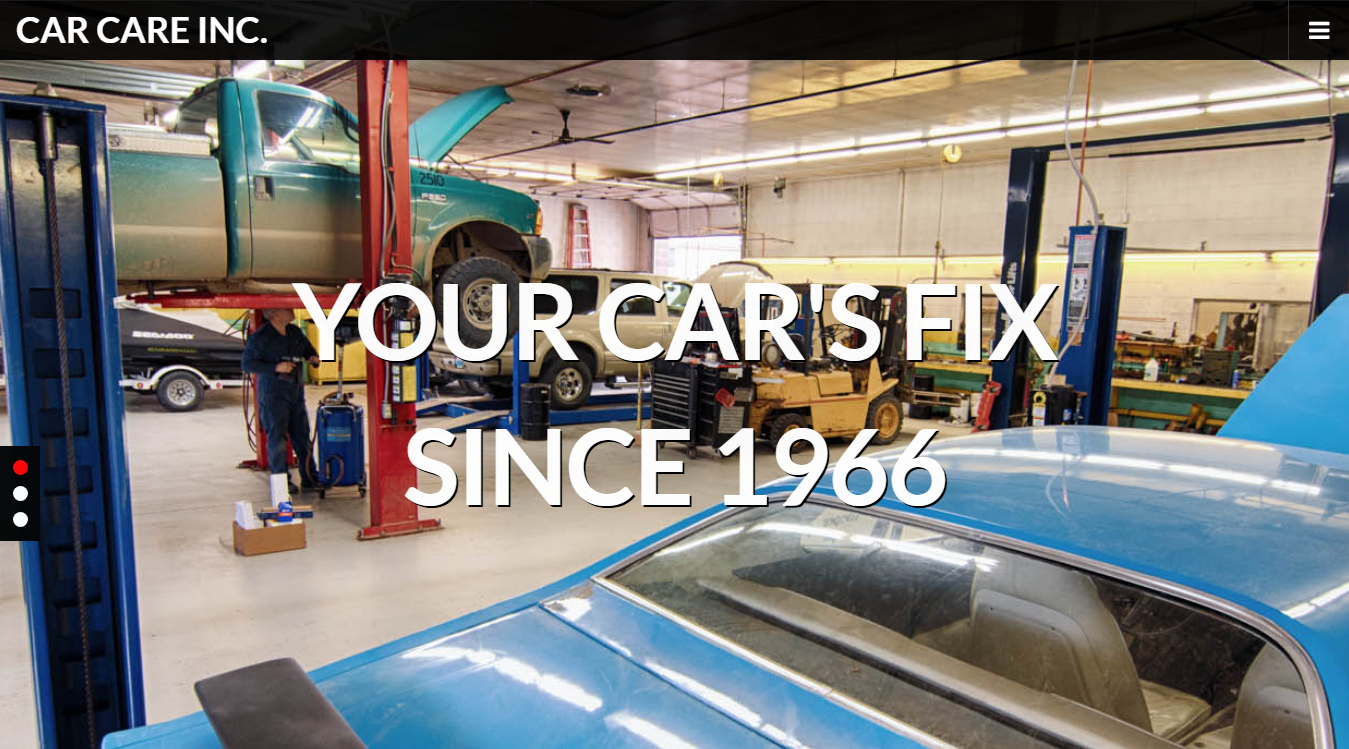 Screenshot of Car Care