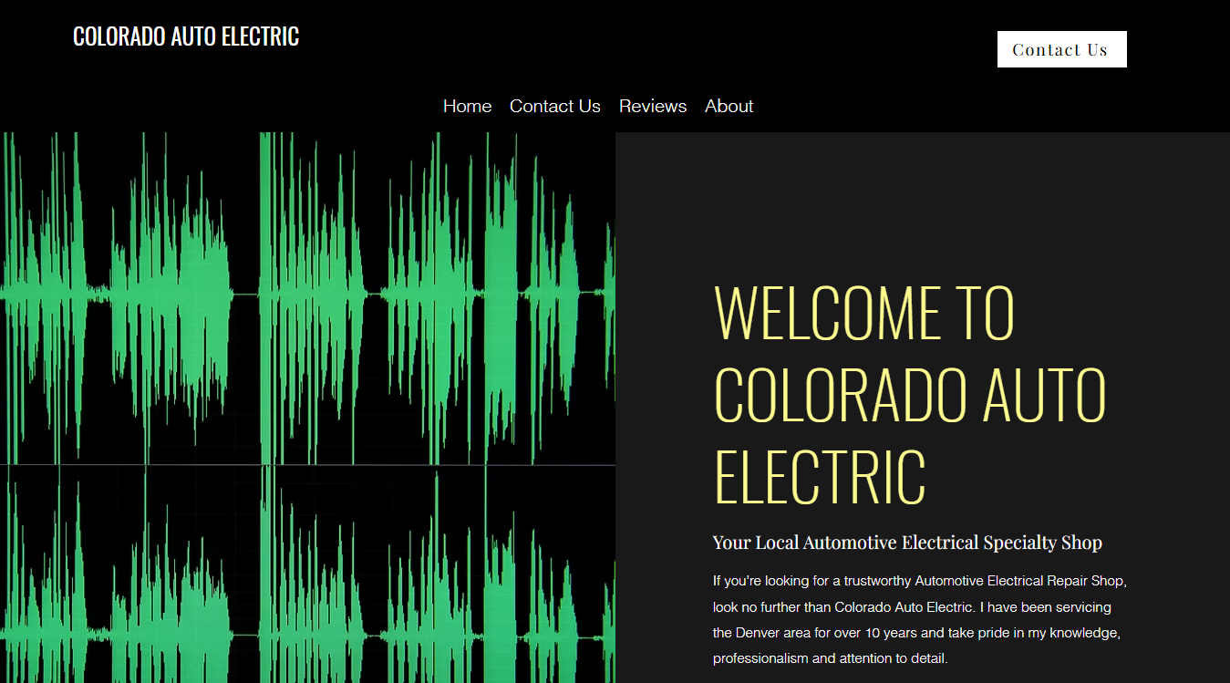 Screenshot of Colorado Auto Electric
