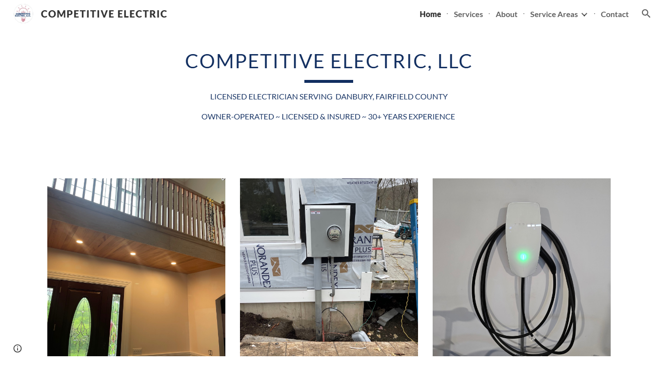 Screenshot of Competitive Electric