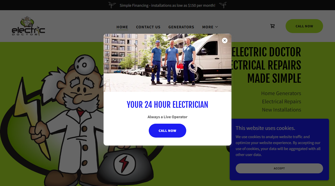 Screenshot of Electric Doctor