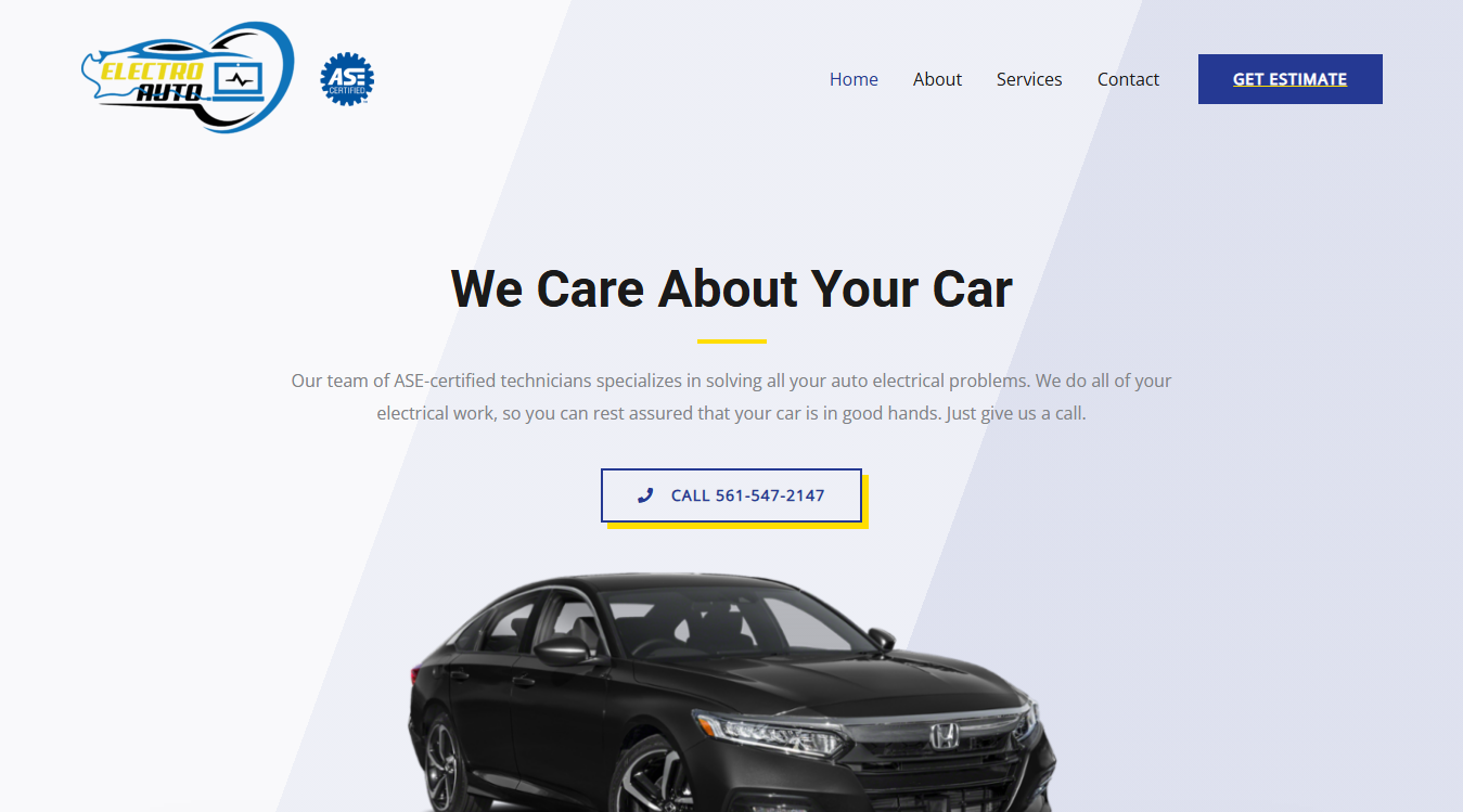 Screenshot of Electro Auto, Inc