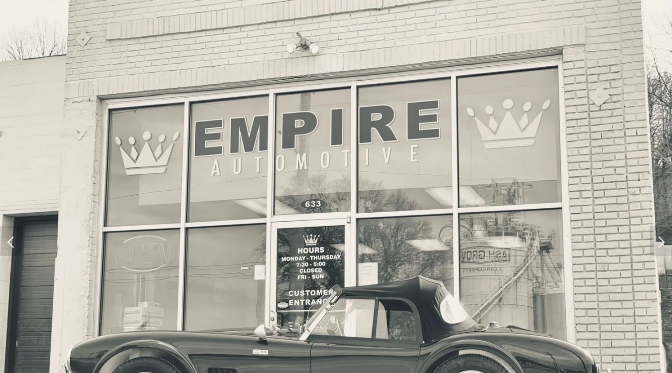 Screenshot of Empire Automotive KC