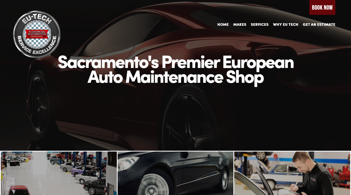 Screenshot of EU-Tech