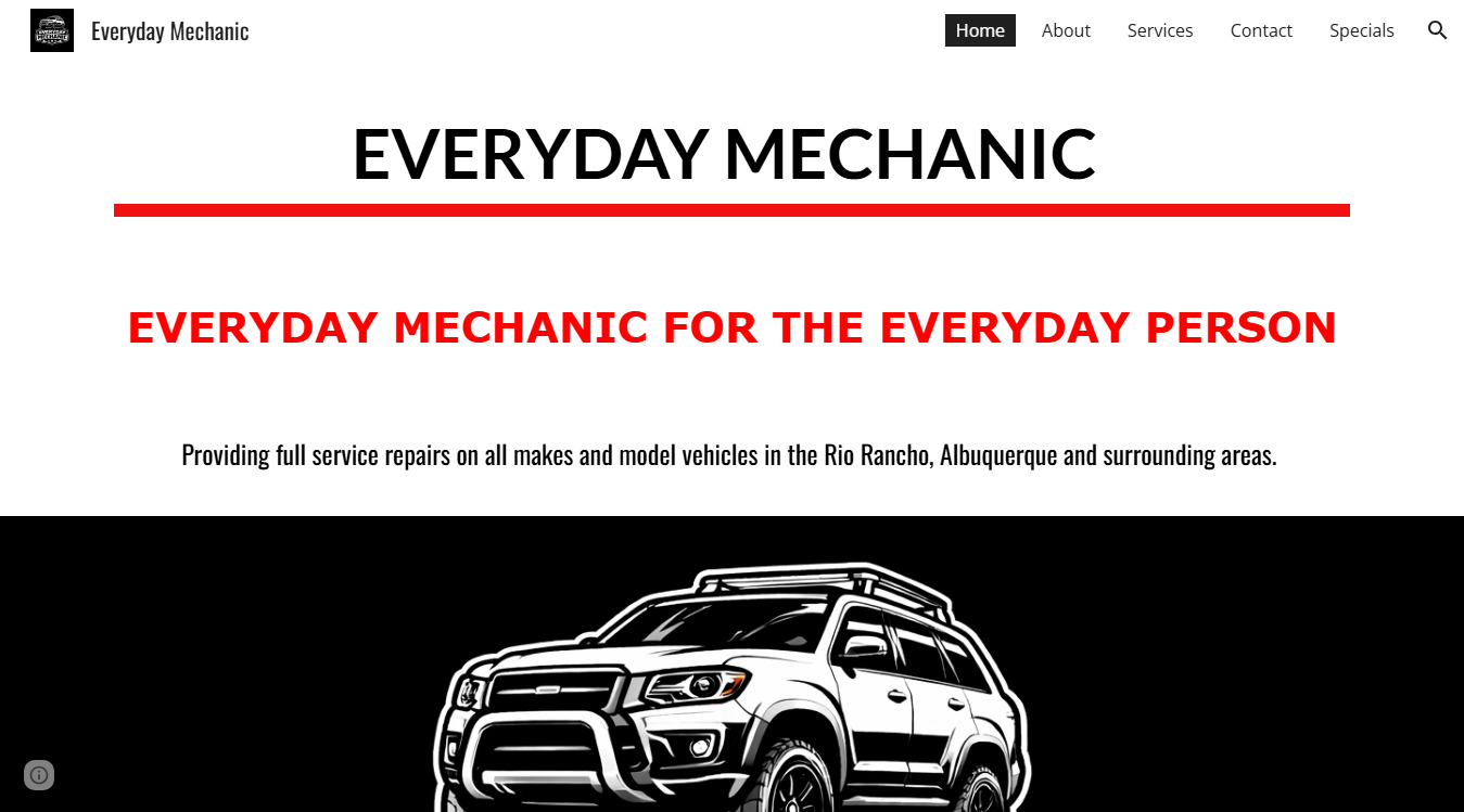 Screenshot of Everyday Mechanic