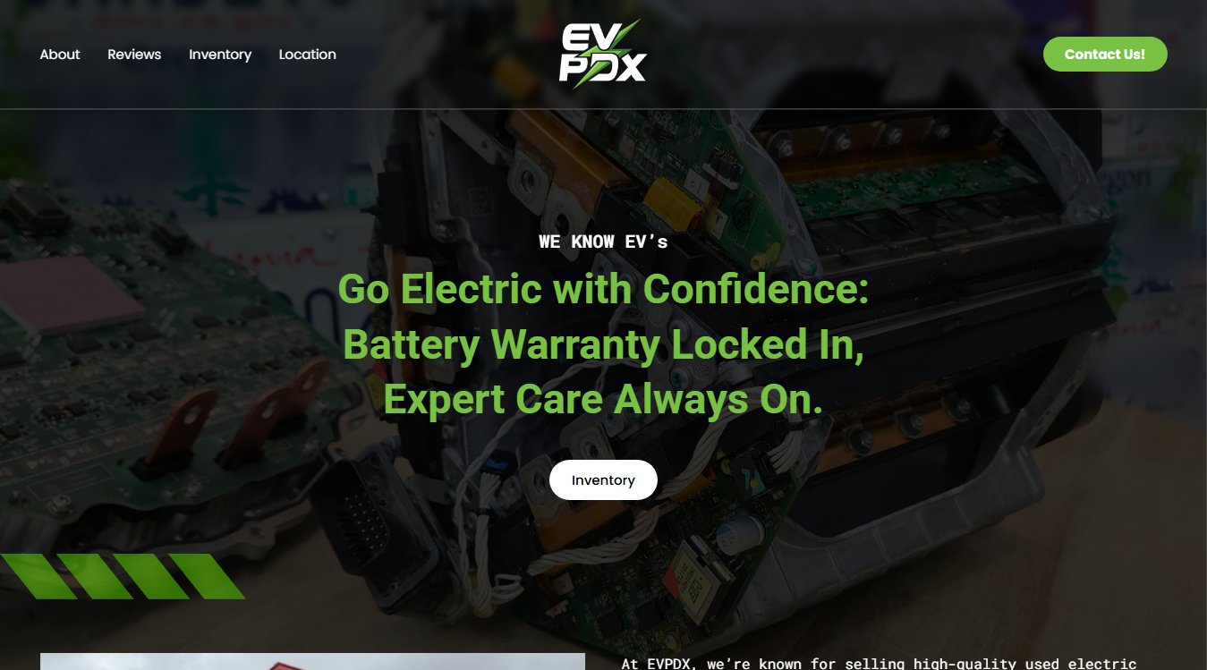 Screenshot of EVPDX