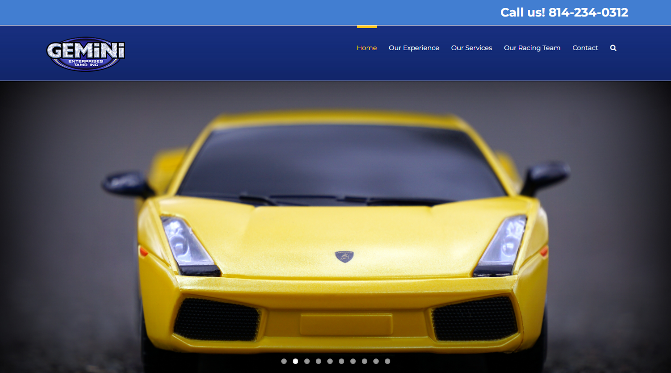 Screenshot of Gemini Enterprises TAMR, Inc. - Bosch Car Service