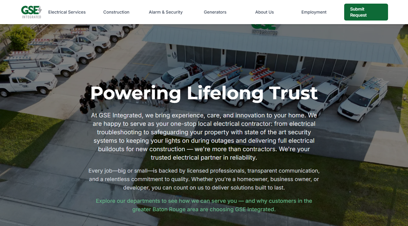 Screenshot of GSE Integrated