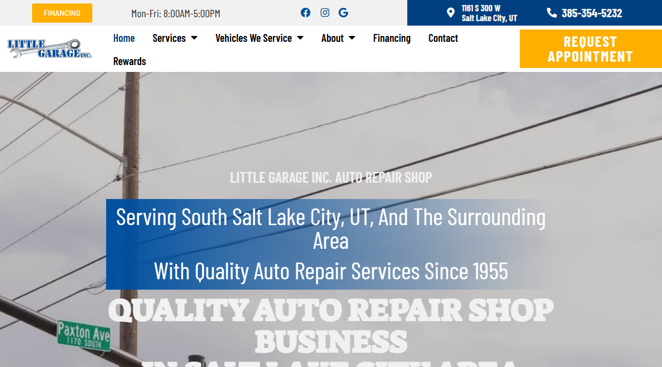 Screenshot of Little Garage