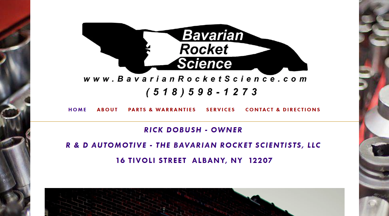 Screenshot of R & D Automotive: Bavarian Rocket Science
