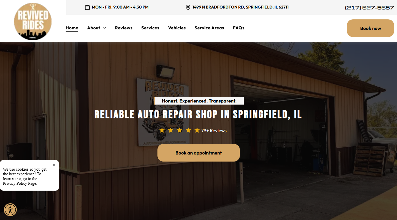 Screenshot of Revived Rides