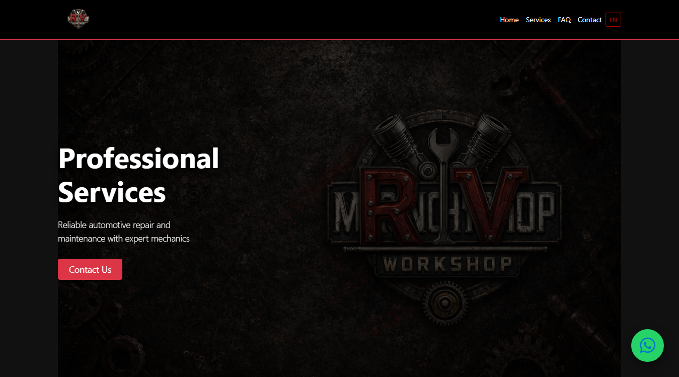 Screenshot of RVautorepair