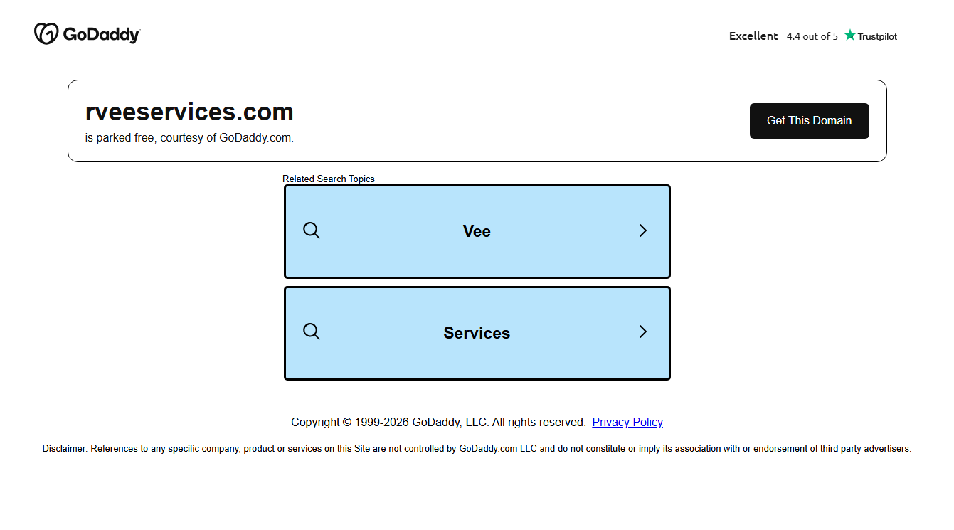 Screenshot of RVEE INC