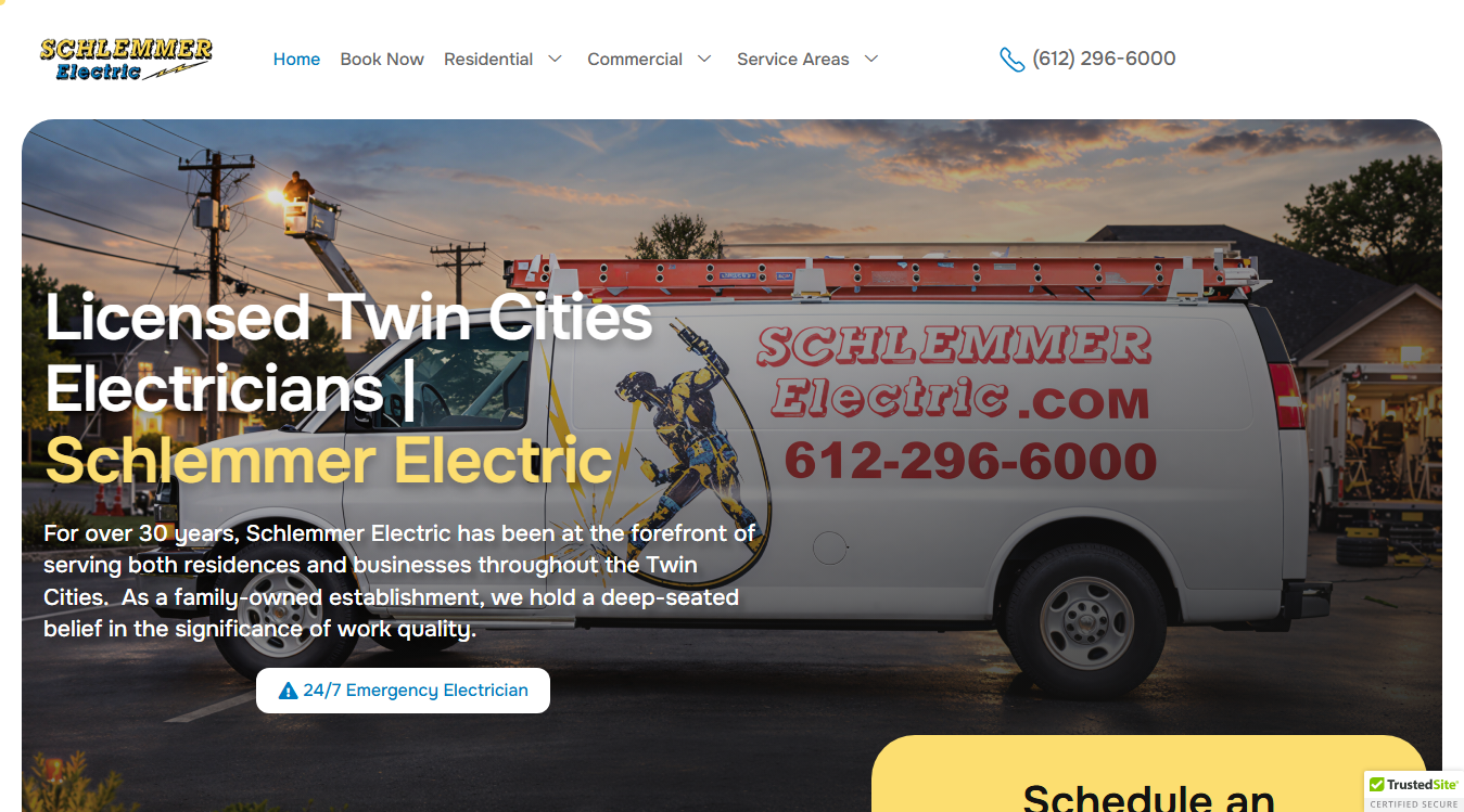 Screenshot of Schlemmer Electric
