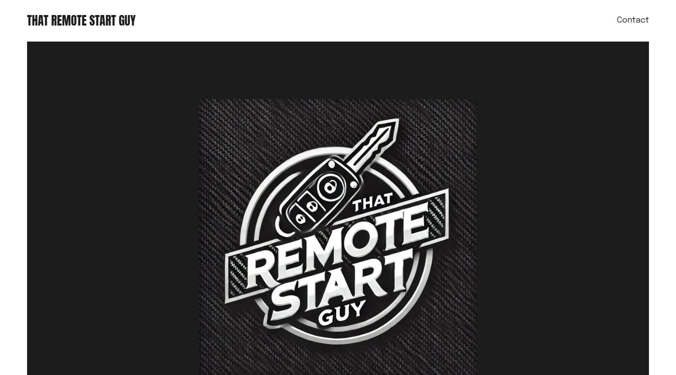 Screenshot of That Remote Start Guy