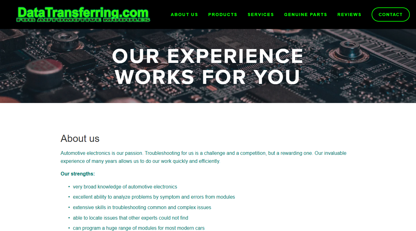 Screenshot of Total Auto Tech, LLC