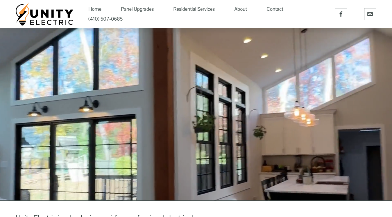 Screenshot of Unity Electric